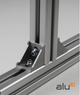 perfil Aluminio Ranurado aluminio máquinas vallado aluminio proteccion máquinas bricolaje aluminio