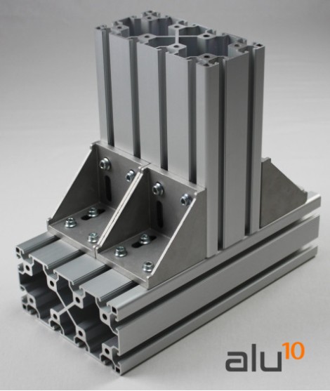 aluminum without welding mounting table aluminum fastening screw aluminum modular system CNC Aluminum