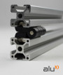 DIY aluminum hinge aluminium modular door  modular workingtable  labeling machine