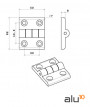 aluminum box  aluminium slot profile aluminum machines Aluminum guide modular system machine Modular CNC
