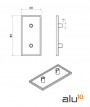 modular door Linear guide support modular system machine modular workingtable easy mounting aluminum