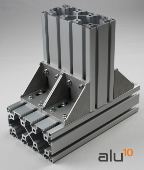Tornillo escuadras perfil aluminio ranurado