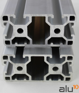 Aluminio ranurado de 40*80 para todo tipo de construcciones mecánicas y maquinas