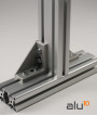 Profilo Alluminio Scanalatura macchine alluminio CNC alluminio  staffa porta modulare