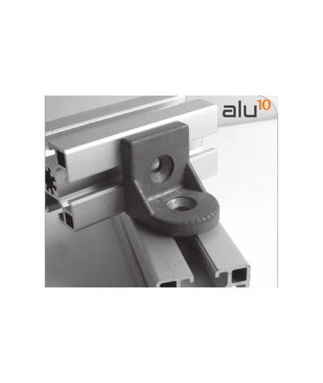 Conector angulo aluminio ranurado serie 30/60 union perfiles