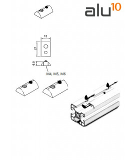 Sliding Nut tailor made modular machine aluminum bed