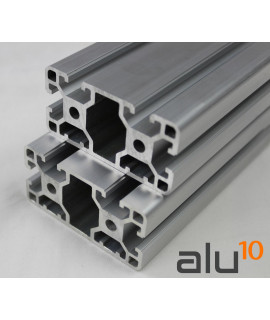 Aluminio ranurado de 40*80 para todo tipo de construcciones mecánicas y maquinas