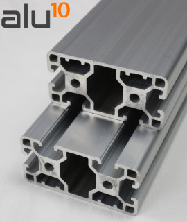 Aluminio ranurado de 40*80 para todo tipo de construcciones mecánicas y maquinas