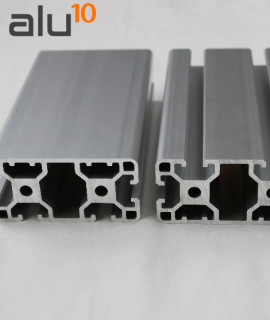 Aluminio ranurado de 40*80 para todo tipo de construcciones mecánicas y maquinas