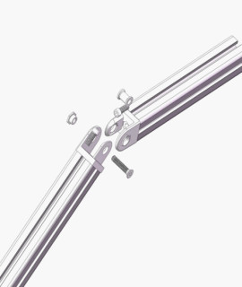 Tuerca Deslizable aluminio modular a medida