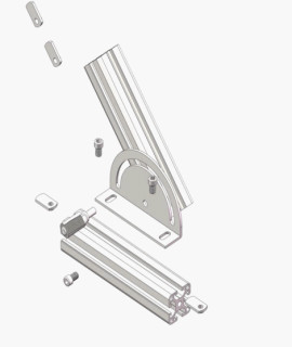 Tapa Plástico Aluminio Ranurado
