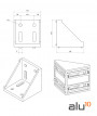 Staffa 78x78x78 dimensions
