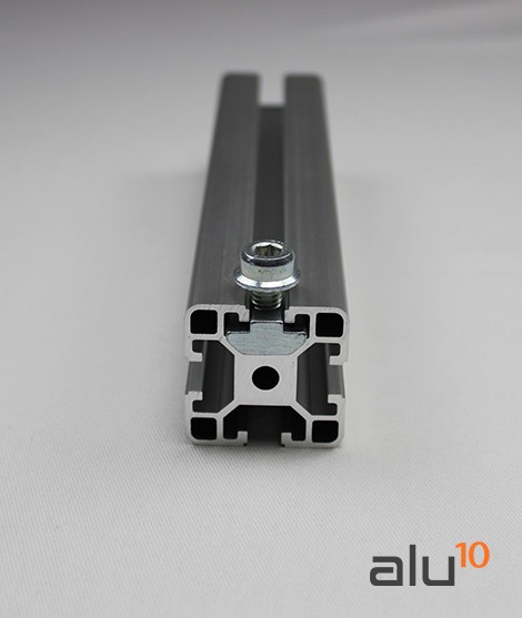 20x ángulos interiores Nut niquelados para perfil de aluminio ángulo conector 6mm T-slot tornillo 